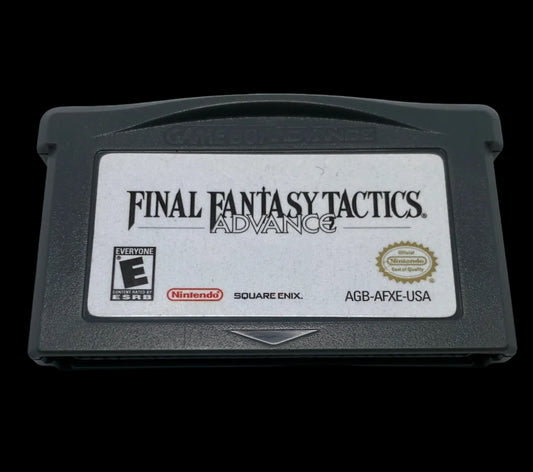 Video game cartridge for ‘Final Fantasy Tactics Advanced’ for Game Boy advance
